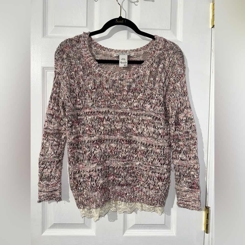 American Rag Women's Multicolor Knit Sweater XS